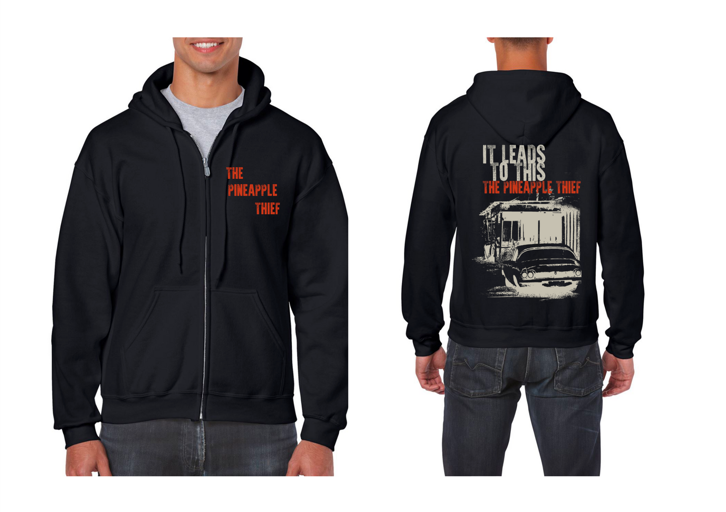 Zipper Hoodie "It Leads to This"