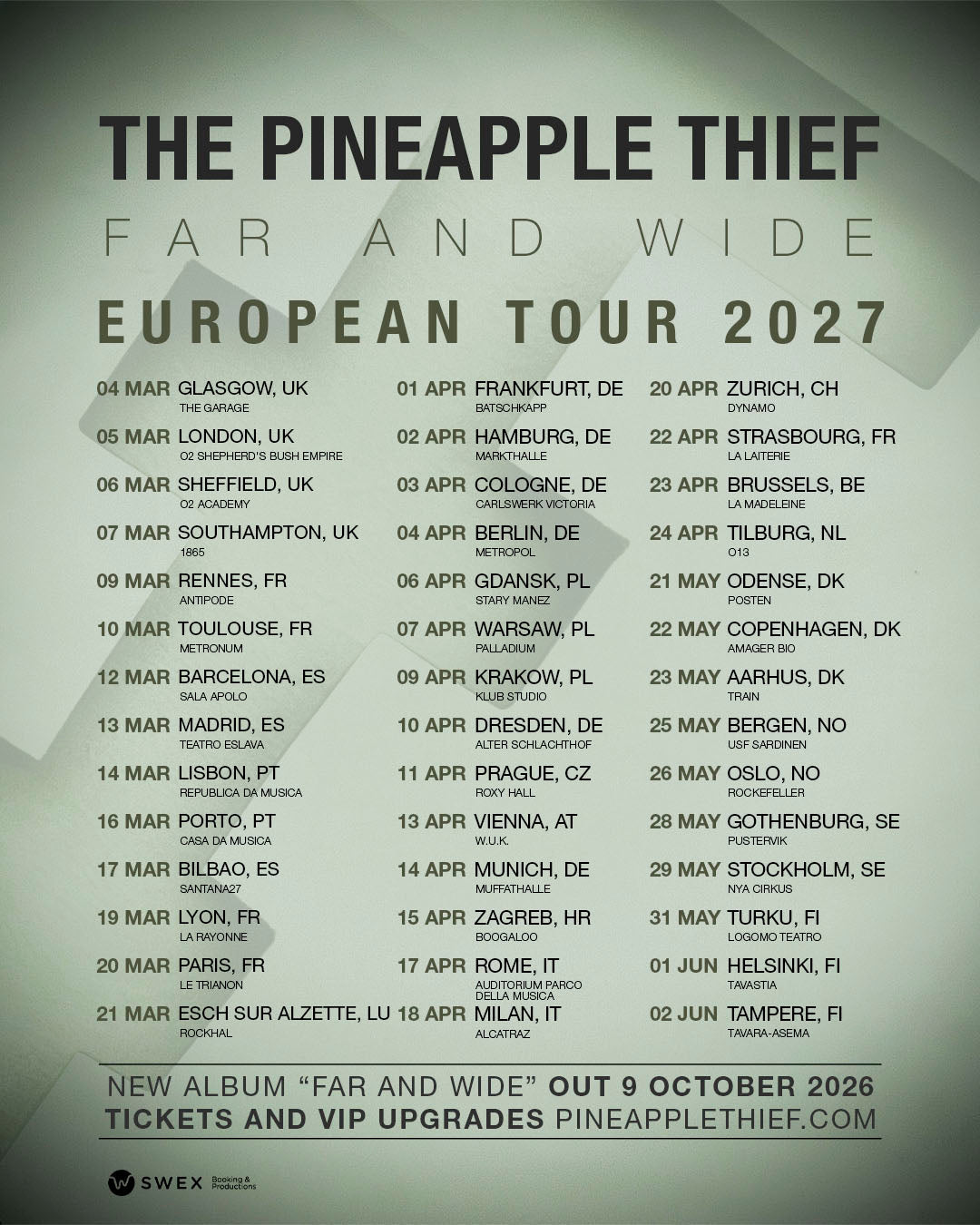VIP Upgrades - European Tour 2027